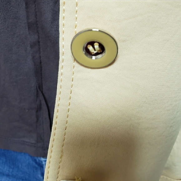 Laura Petities large Womens blazer suit jacket yellow double breast retro - Picture 4 of 12